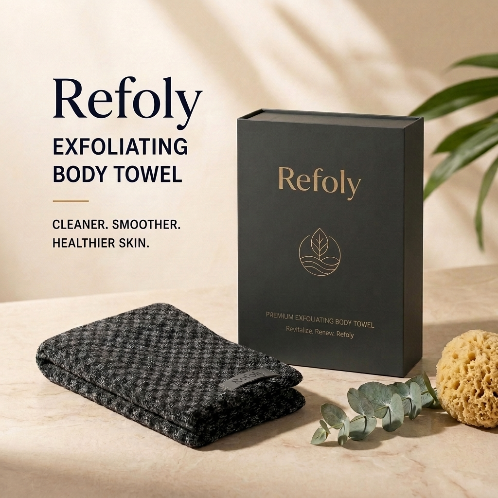 Refoly™ — Silver-Ion Exfoliating Towel